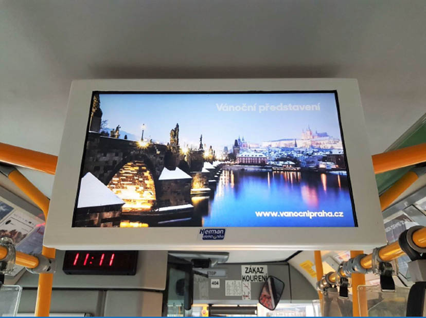 Reklama na LCD