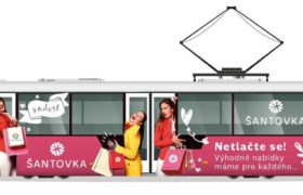 hromadná doprava reklama